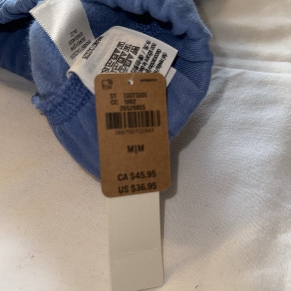 Blue Hoodie and Shorts Set with White Logo - Picture 4 of 5